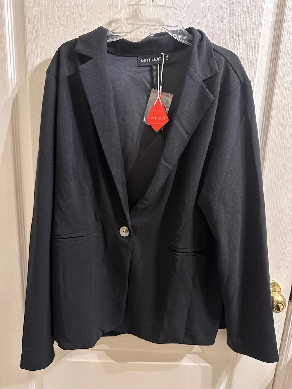 Mint Limit Black Blazer NWT